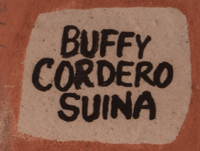 Buffy Cordero Suina (1969- ) signature