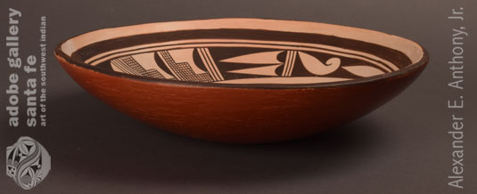 Alternate side view of this bowl by Ant Woman.