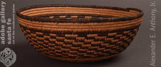 Western Apache Deep Basketry Bowl