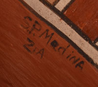 Artist Signature - Sofia Pino Medina, Zia Pueblo Potter