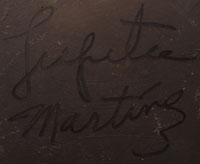Lupita Martinez (1918- 2006) signature