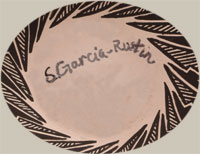 Artists' Signature - Patrick and Shawna Garcia-Rustin, Acoma Pueblo Potters