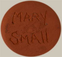 Artist Signature - Mary Small Kal-La-Tee, Jemez Pueblo Potter