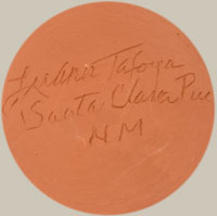 Artist Signature - LuAnn Tafoya, Santa Clara Pueblo Potter