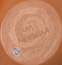 Artist Signature - Les Namingha, Tewa-Zuni Potter
