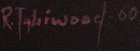 Artist Signature - Richard Taliwood, Diné Painter