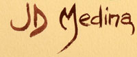 Artist Signature - José de la Cruz Medina, J.D. Medina, Zia Pueblo Artist