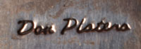 Artist Hallmark signature - Don Platero Diné - Navajo Nation