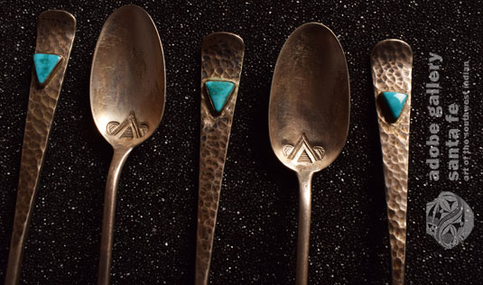 close up view of a few of the spoons.