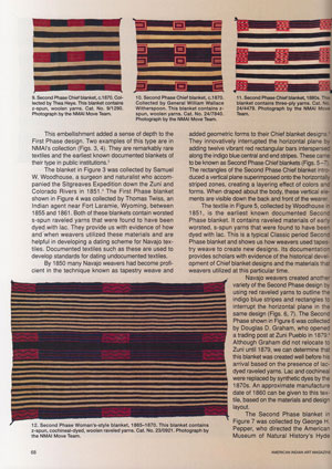 Excerpt page from this magazine on Chief Blankets.