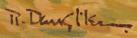 Robert Daughters (1929-2013) signature.