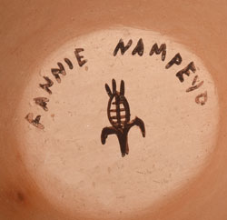 Artist Signature - Fannie Polacca Nampeyo, Hopi-Tewa Potter