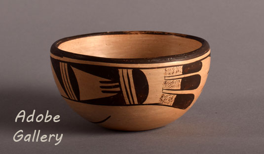 Alternate view of this pottery bowl.