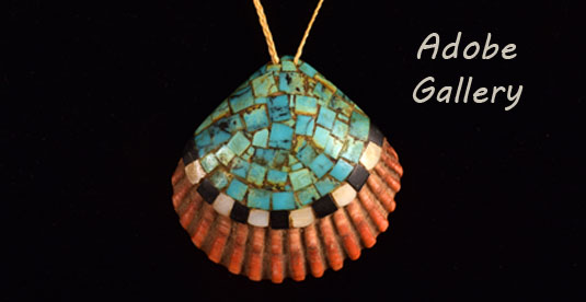 Native American Jewelry Necklace C4439F - Adobe Gallery, Santa Fe