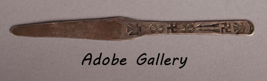 Diné Handmade Coin Silver Letter Opener