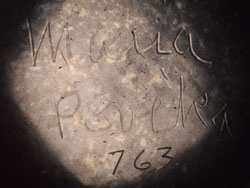 Artist Signature and Date - Maria Martinez, San Ildefonso Pueblo Potter