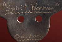 Artist Signature of Jan Loco, Apache Jeweler