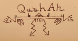 Hallmark Signature of Tonita Vigil Peña, Quah Ah, San Ildefonso Pueblo Painter