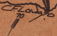 Charles Fredric Lovato (1937-1988) artist signature 