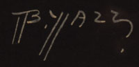 Artist signature of Beatien Yazz (1928-2012) Little No Shirt - Jimmy Toddy