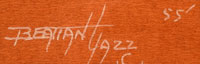 Artist Signature of Beatien Yazz (1928-2012) Little No Shirt - Jimmy Toddy