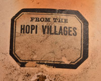 Hopi Villages label