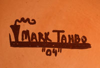 Artist Signature of Mark Tahbo, Hopi-Tewa Potter
