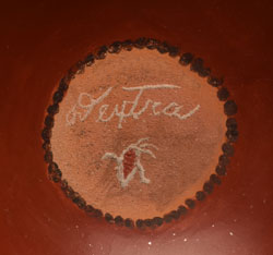 Artist Signature of Dextra Quotskuyva Nampeyo, Hopi-Tewa Potter