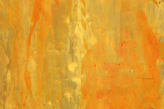 Close up view of the texture and color of this gas can.