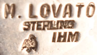 Artist Signature of Marie Lavato of Kewa Pueblo.