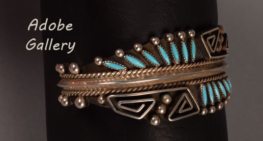 Alternate view from the side of this bracelet.