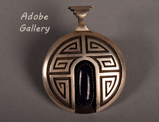 Alternate flip side view of this pendant.