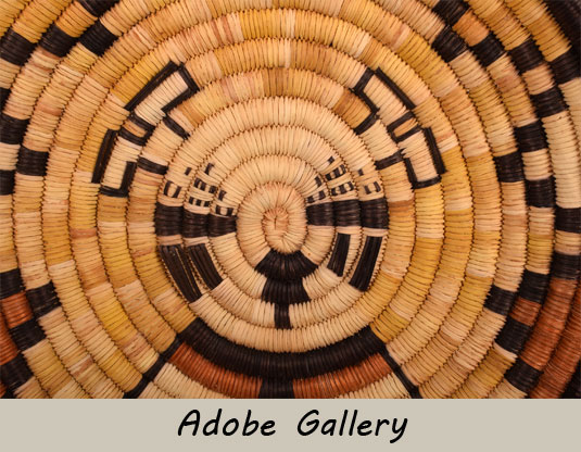 Close up view of a section of this basket.