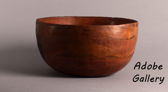 Alternate direct side view of this bowl.