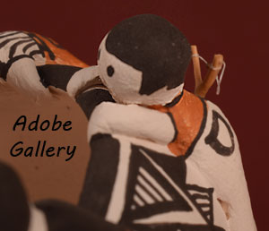 Southwest Indian Acoma Pueblo Pottery C4540L - Adobe Gallery, Santa Fe