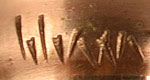 Artist Signature of Charles Loloma, Hopi Pueblo Artist