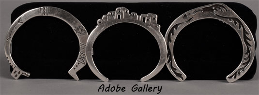 Alternate view of the bracelets.