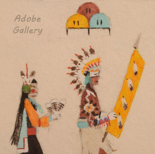 Alternate close-up view of this miniature painting.