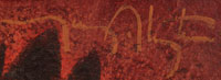 Artist signature of Tony Abeyta, Diné Painter