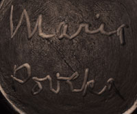 Artist Signature of Maria Poveka Martinez, San Ildefonso Pueblo Potter