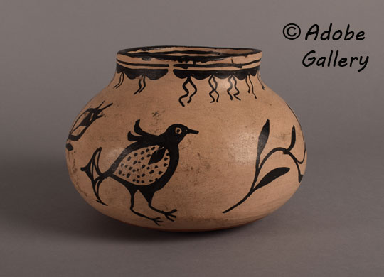Alternate view of this Tesuque Pueblo jar.