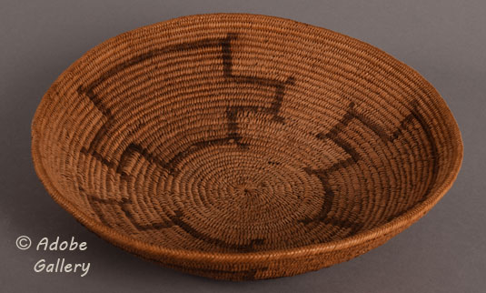 Alternate view of this Navajo basket.