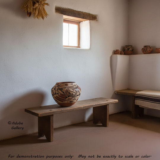 Alternate view of this pottery vessel.