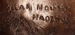 Artist signature of Allan Houser, Haozous, Chiricahua Apache Artist