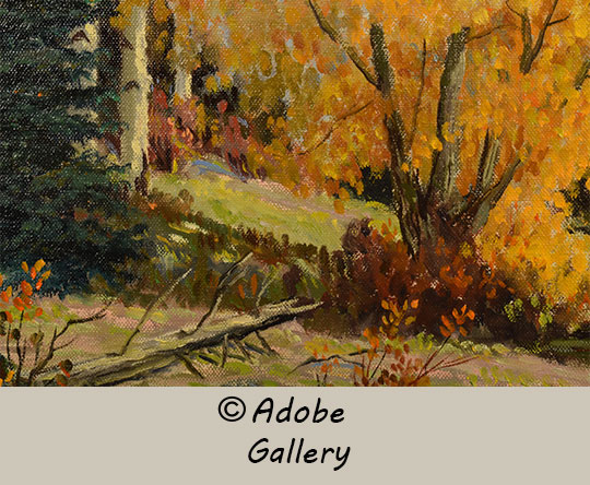 Alternate close-up of a section of this panting.