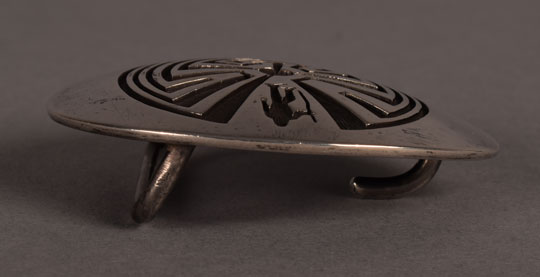 Alternate side view of this buckle.