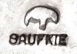Artist hallmark signature of Lawrence Saufkie (1935-2011), Hopi Pueblo, Bear Clan
