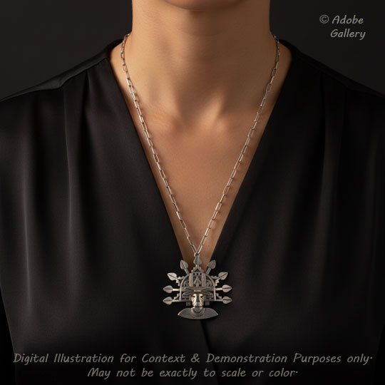 Alternate view shown being worn by a model.