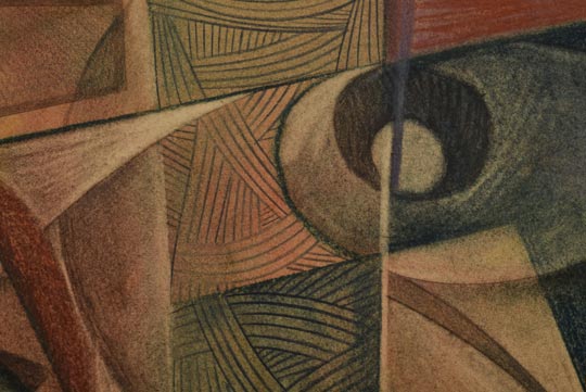 Close-up image of a section of this drawing.