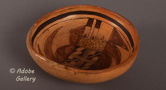 Alternate view of this pottery bowl.